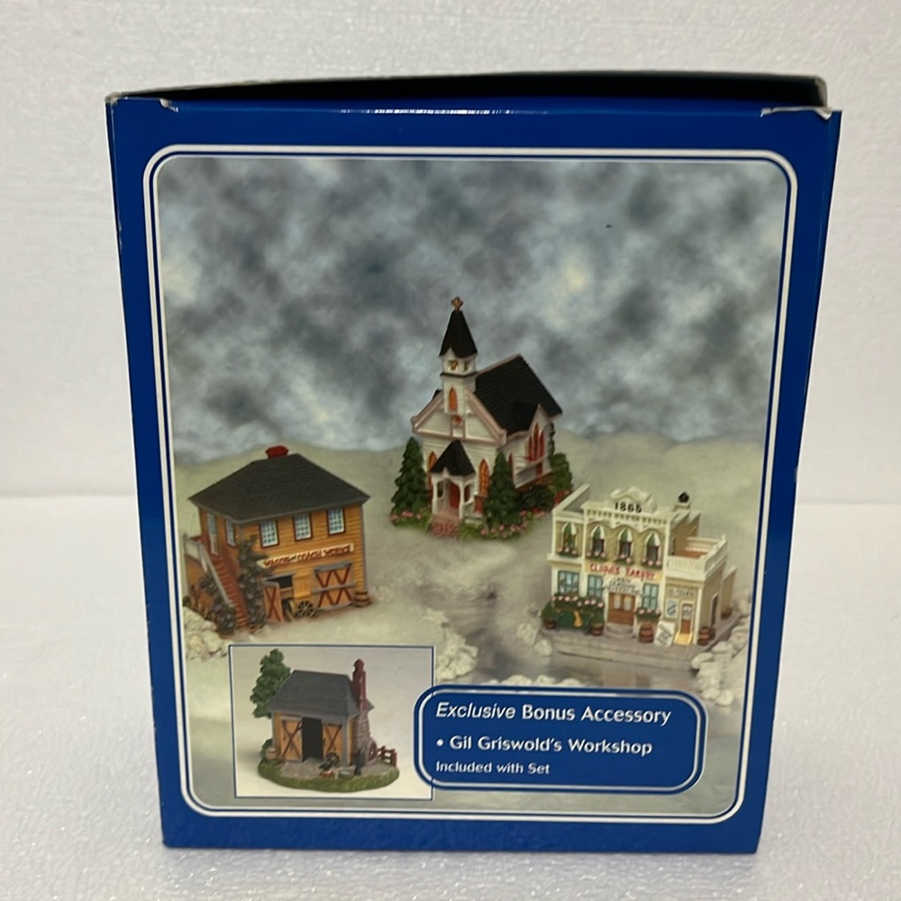 Liberty Falls Americana Collection Buildings Lot of 4 With Box